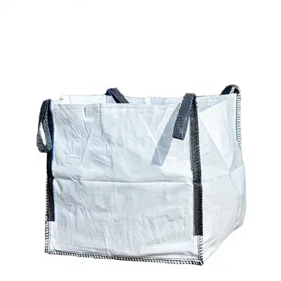 Breathable PP FIBC Jumbo Ton Bag Reinforced Flat Bottom