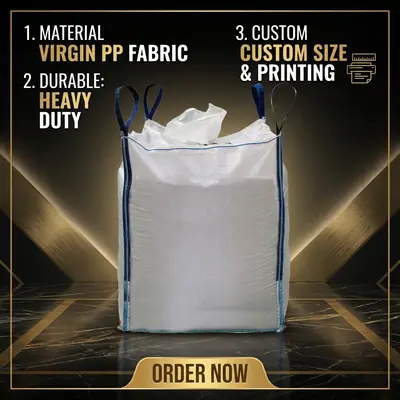Durable Polypropylene Jumbo Bags 1000kg 500kg Bulk