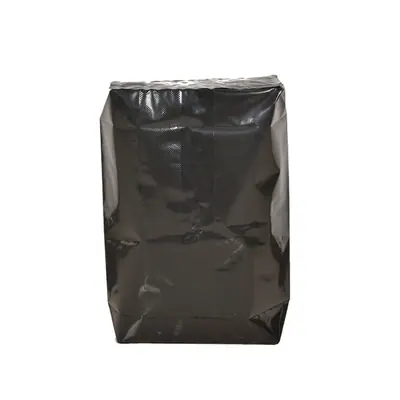 Heavy Duty Bottom Gusset Bag Valve Pocket 25KG Capacity Moisture-proof Black PP