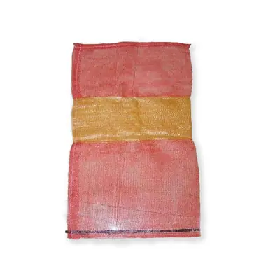 Plastic PP Woven Mesh Bags Drawstring for Potatoes Onions