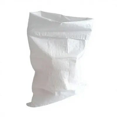White PP Woven Bag Sack 50 kg for Corn Flour Bean